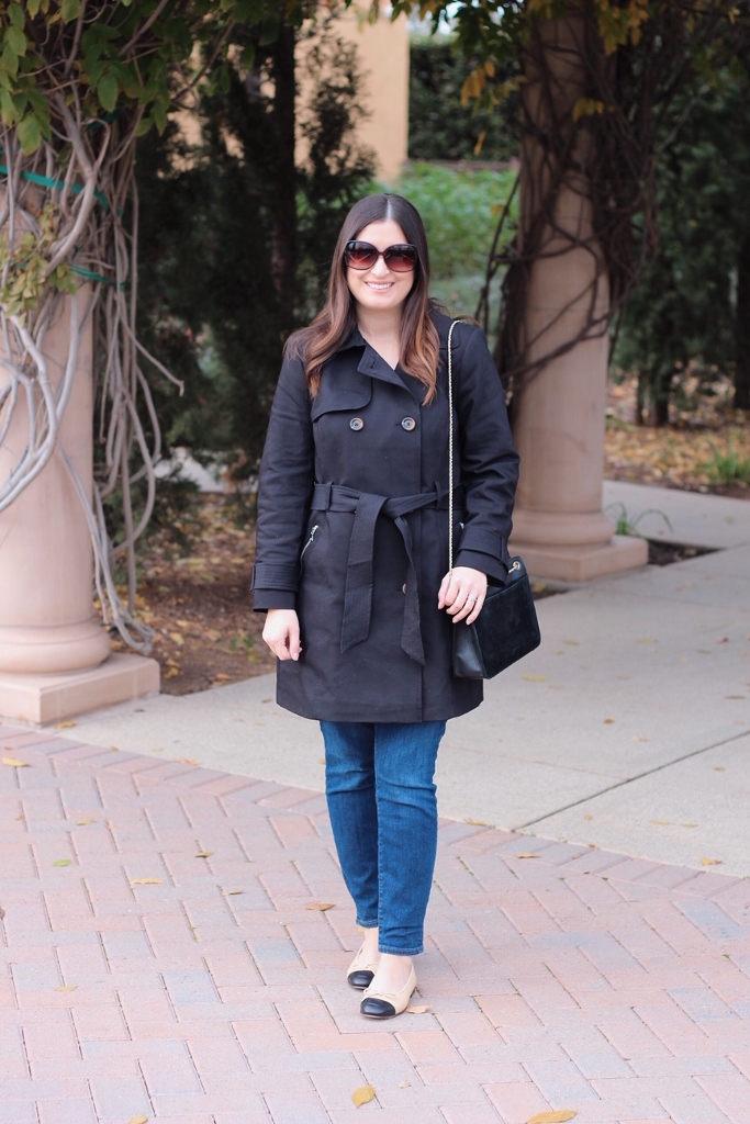 Express trench coat petite best sale